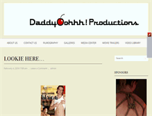 Tablet Screenshot of daddyoohhh.com